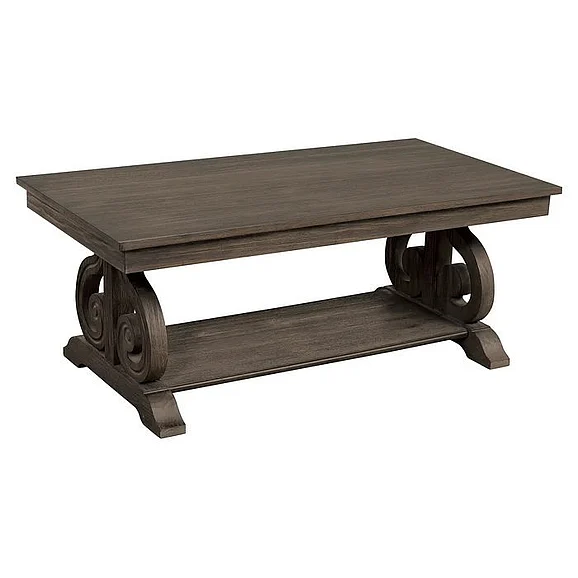 Homelegance Toulon Cocktail Table in Dark Oak 5438-30
