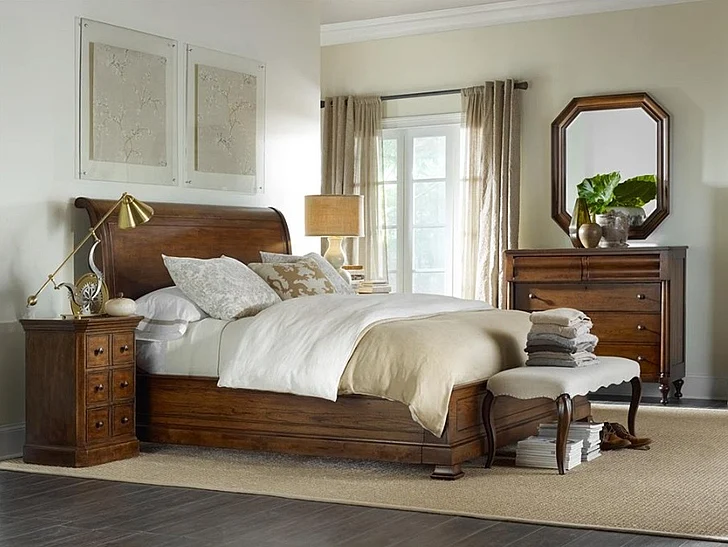 Hooker Furniture Archivist Sleigh Bedroom Set