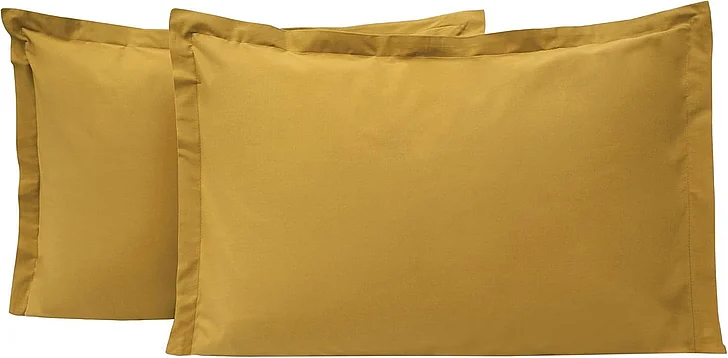 Penny Queen Pillow Case 20X30 in Saffron 1617604 (2pcs)