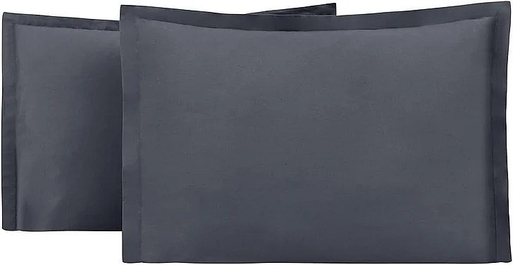 Penny Queen Pillow Case 20x26 in Anthracite 1617623 (2pcs)