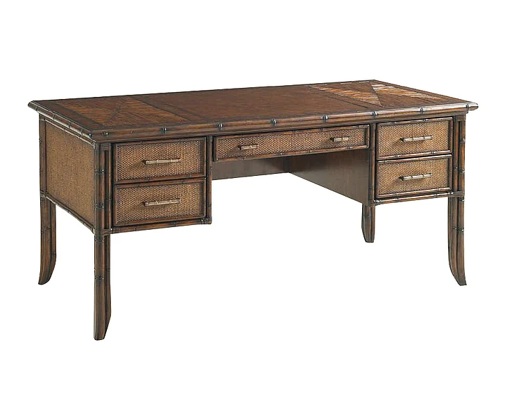 Sligh Bal Halbour Paradise Isle Desk in Tobacco Brown Finish 293SA-410