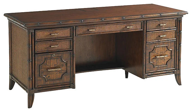 Sligh Bal Halbour Isle of Palms Credenza in Tobacco Brown Finish 293SA-430