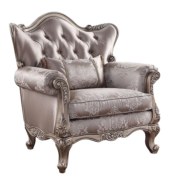 Acme Furniture Jayceon Chair in Champagne 54867