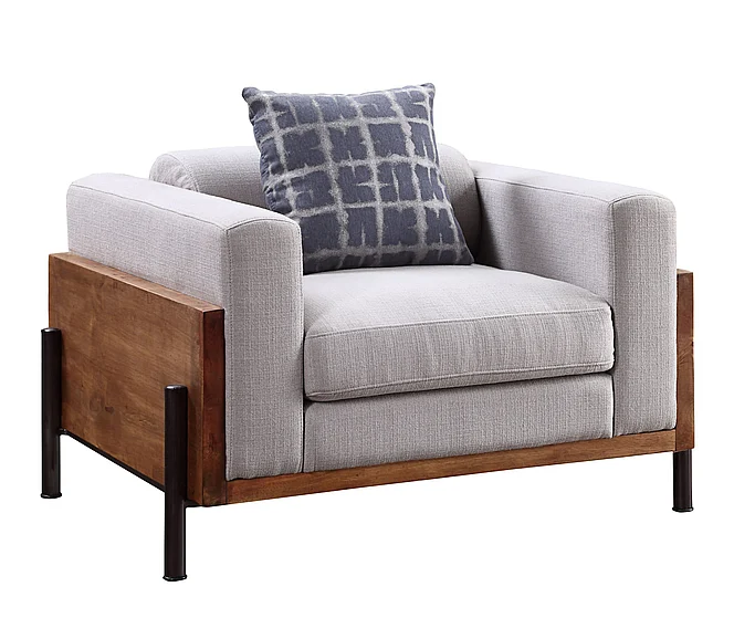 Acme Furniture Pelton Chair in Walnut 54892