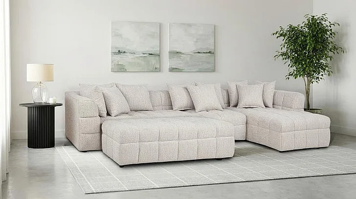 Coaster Amara 4pc Sectional Living Room Set