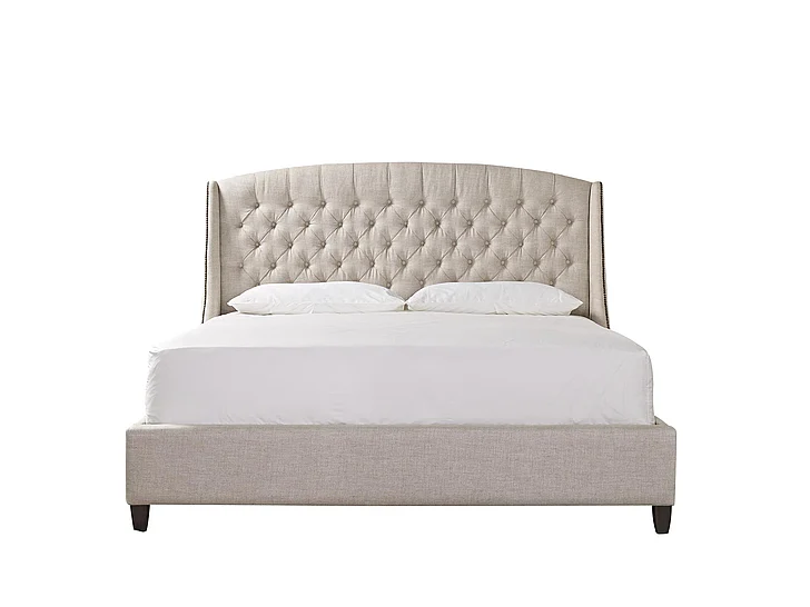 Universal Furniture Curated Halston Queen Bed in Blended Linen 552250B