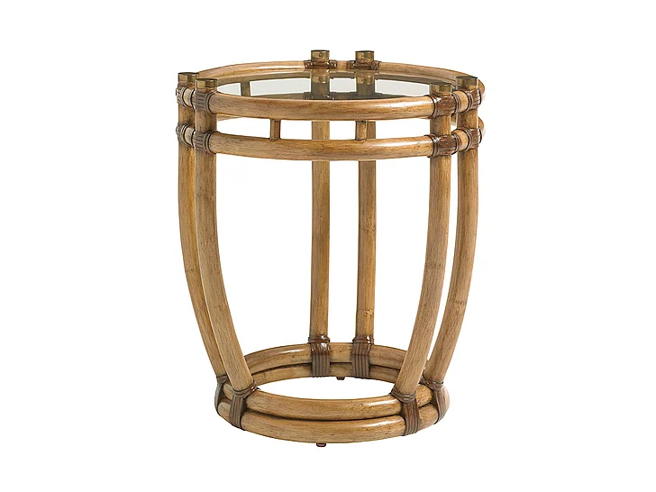 Tommy Bahama Twin Palms Turtle Beach End Table 01-0558-953