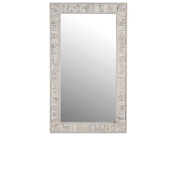 Classic Home Astrid 90" Floor Mirror in White 56003667