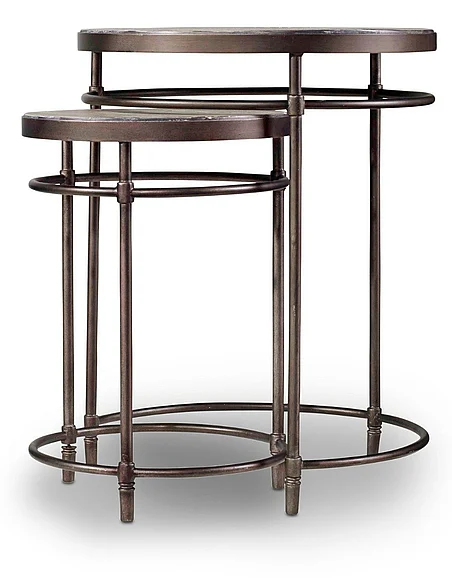 Hooker Furniture Saint Armand Nest of Tables in Light Wood 5601-50001