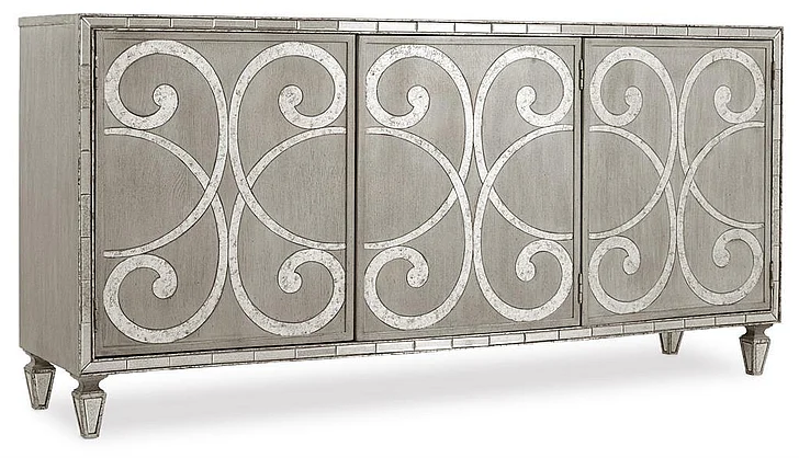 Hooker Furniture Sanctuary Buffet in Light Wood 5603-75900-LTBR