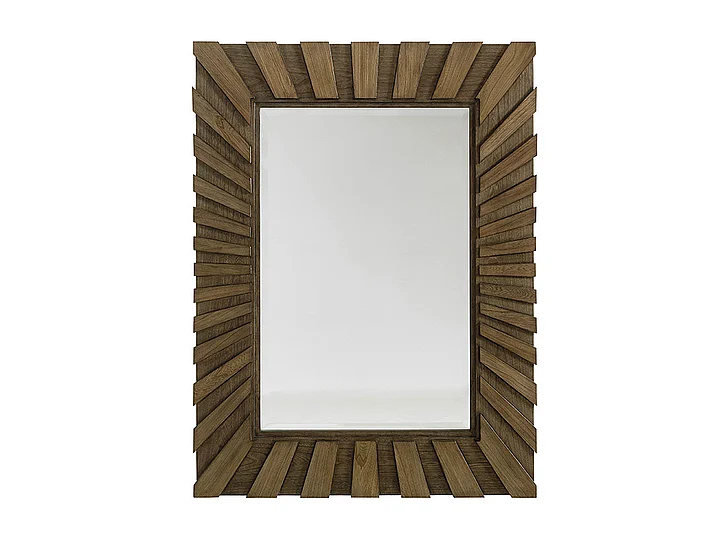 Tommy Bahama Home Cypress Point Ardley Sunburst Mirror in Hatteras Gray 01-0561-205