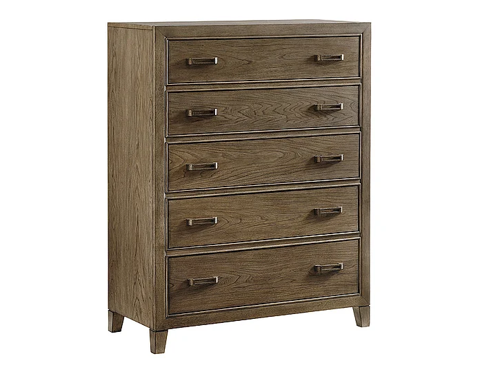 Tommy Bahama Home Cypress Point Brookdale Drawer Chest in Hatteras Gray 01-0561-307