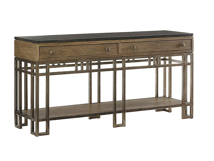 Tommy Bahama Home Cypress Point Twin Lakes Sideboard in Hatteras Gray 01-0561-869