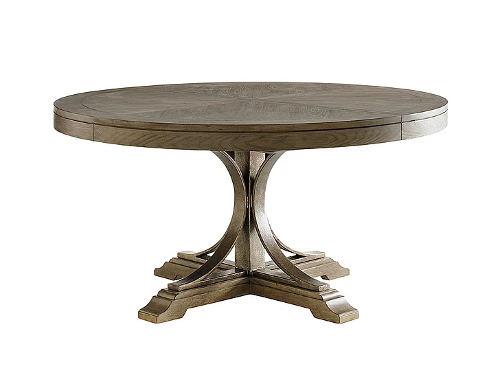Tommy Bahama Home Cypress Point Atwell Dining Table in Hatteras Gray 01-0561-875c