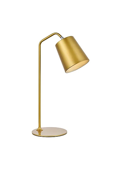 Elegant Leroy 1 Light Brass Table Lamp LD2366BR