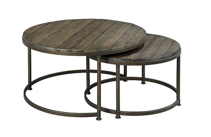 Hammary Hamilton Leone Round Cocktail Table 563-911 CLOSEOUT