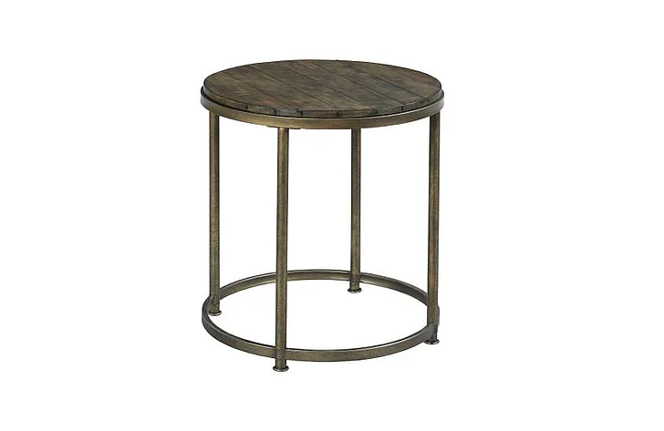 Hammary Hamilton Leone Round End Table 563-918 CLOSEOUT