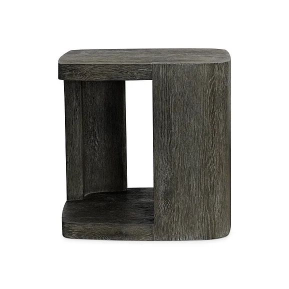 Bernhardt Boyle Side Table in Bolete 565125 PROMO