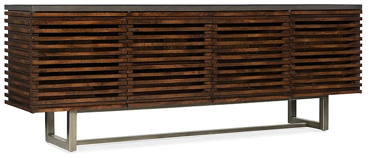 Hooker Furniture Solstice 78" Entertainment Console in Medium Wood
