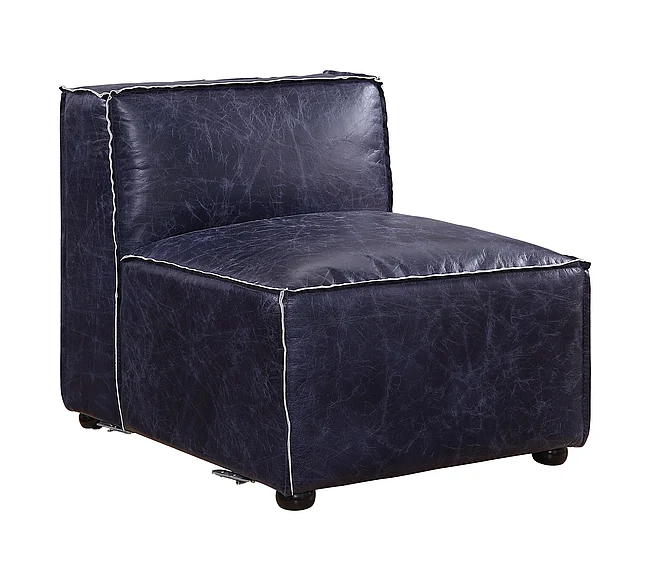 Acme Furniture Birdie Accent Chair in Vintage Blue 56595