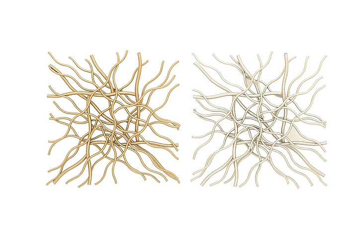 UMA Multi Colored Metal Geometric Branch Inspired Home Wall Decor, 2 Assorted 20"W, 20"H | 56913