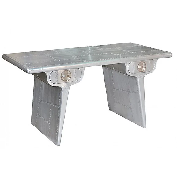 Moti Furniture Pilot 2-Drawer Writing Desk 57007001A