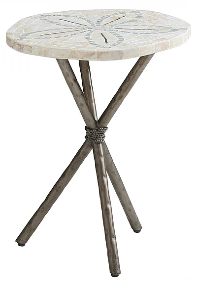 Tommy Bahama Ocean Breeze Sand Dollar End Table 570-956