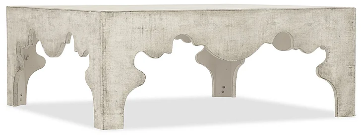 Hooker Furniture Boheme Flanders Square Cocktail in White 5750-80112-LTWD