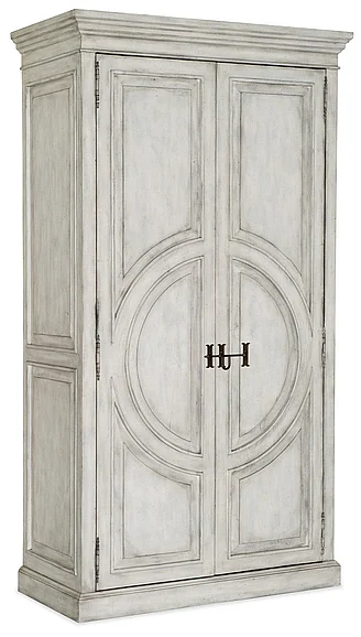 Hooker Furniture Boheme Bilzen Wardrobe in White 5750-90013-LTWD