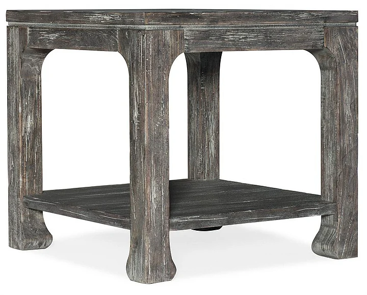 Hooker Furniture Beaumont Square End Table in Dark Wood 5751-80113-89 CLOSEOUT