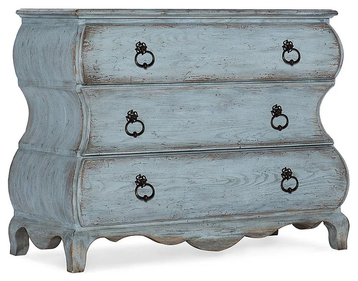 Hooker Furniture Beaumont Bachelors Chest in Blue 5751-90017-40