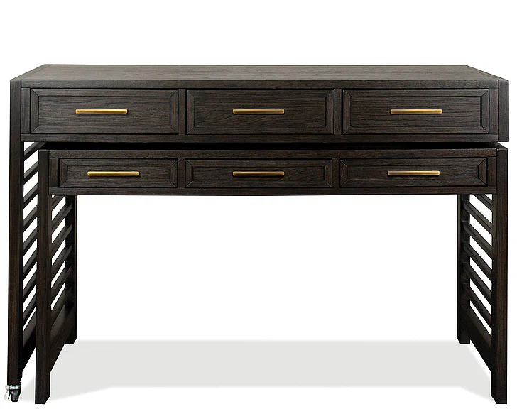 Riverside Furniture Fresh Perspectives Swivel Desk in Brown 57732