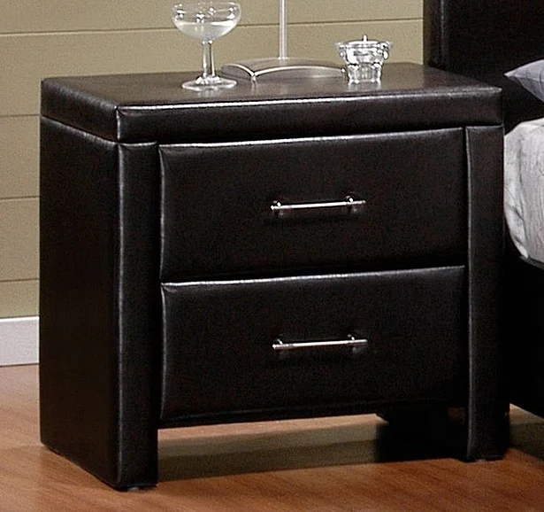 Homelegance Zoey Nightstand in Dark Brown 5790-4