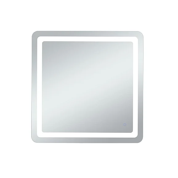 Elegant Genesis 36In x 36In Soft Edge Led Mirror MRE33636