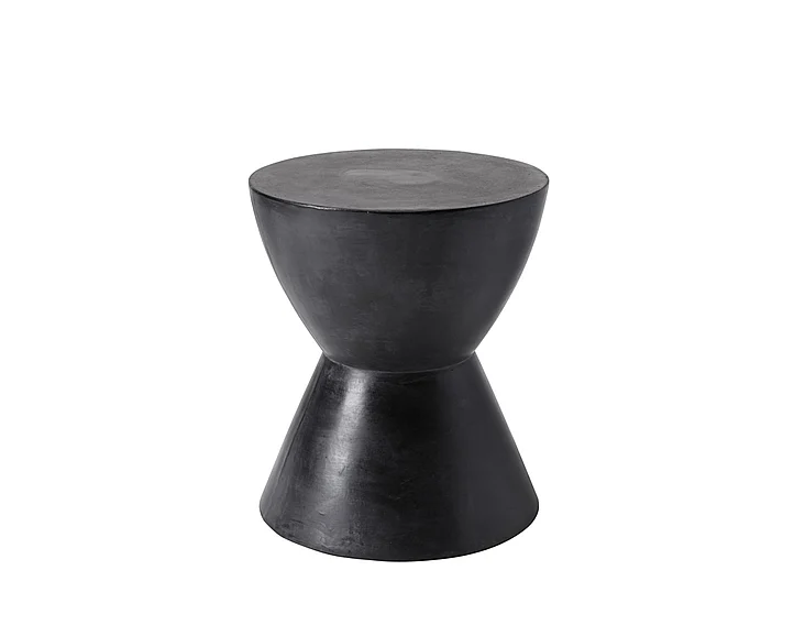 SUNPAN Logan End Table in Black 58012
