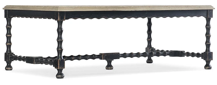 Hooker Furniture Ciao Bella Cocktail Table in Black 5805-80110-80