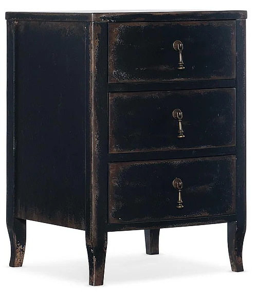 Hooker Furniture Ciao Bella Telephone Table in Black 5805-90115-99