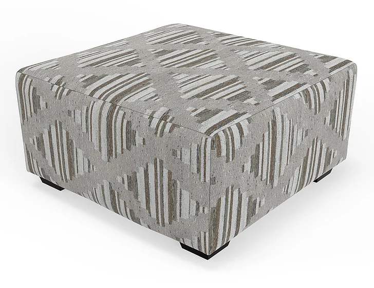 Corinthian Brighton Ottoman in Linen FG5807