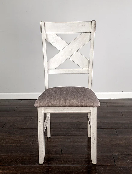 Emma Mason Signature Victoria Row Side Chair (Set of 2) in White