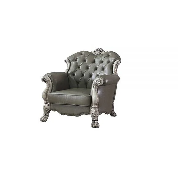 Acme Furniture Dresden Chair in Vintage Bone White 58177