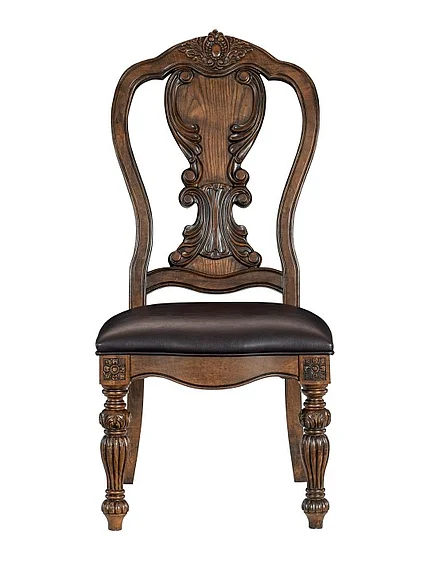 Homelegance Bergen Side Chair (Set of 2) in Dark Oak 5829S