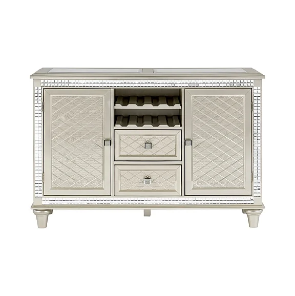 Homelegance Juliette Server in Champagne 5844-40