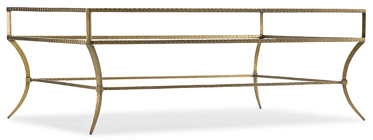 Hooker Furniture 5846-80 Laureng Cocktail Table in Gold 5846-80110-15