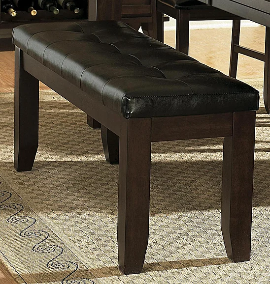 Homelegance Ameillia Bench in Dark Oak 586-14
