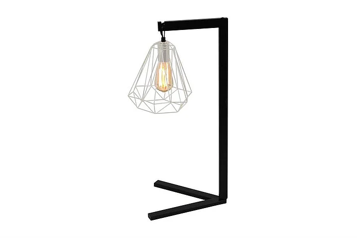 UMA Silver Metal Room Desk Lamp, | 58686 CLOSEOUT