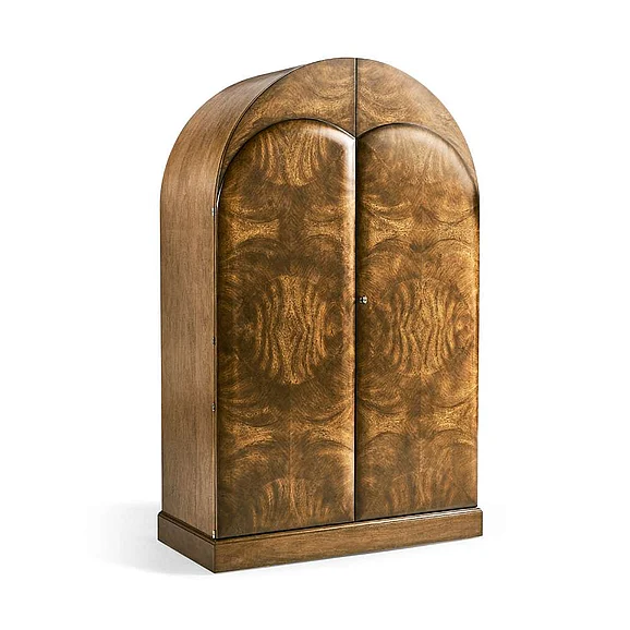 Jonathan Charles JC Modern Jacques Bar Armoire in Natural 007-2-L50-NCJ