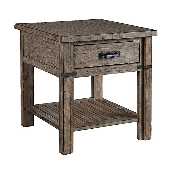 Kincaid Foundry Drawer End Table 59-022
