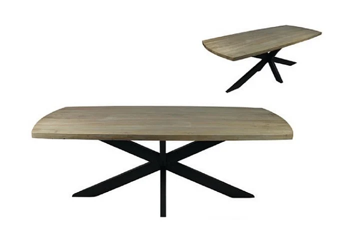 Moti Furniture Scrivia Braxton Rectangle Dining Table