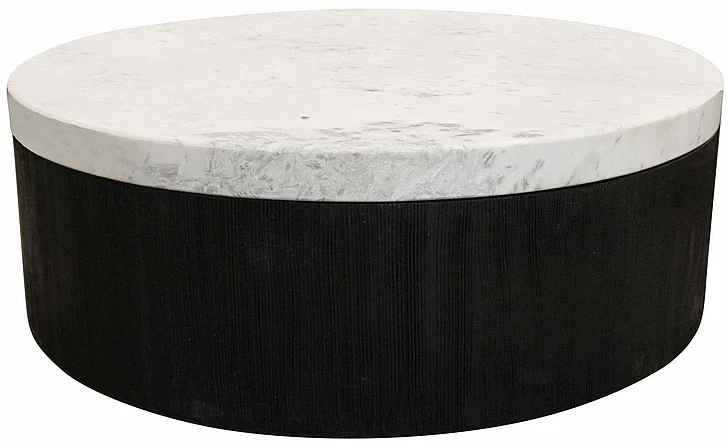 Moti Furniture Jameson Cocktail Table in Black 59003006
