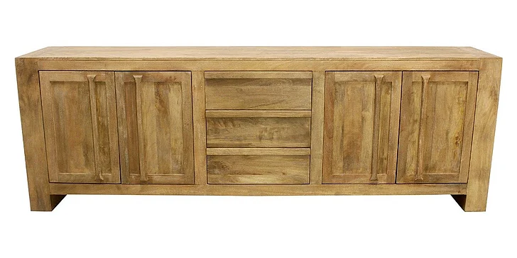Moti Furniture Jaden Sideboard in Distressed Natural 59009014